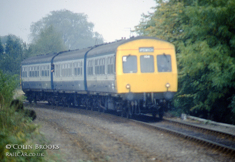 Class 101 DMU at Beccles