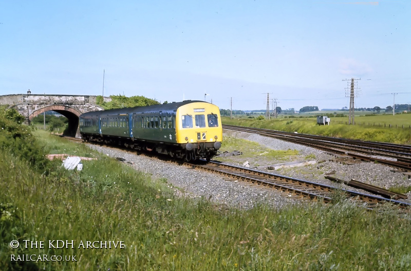 Class 101 DMU at Drem