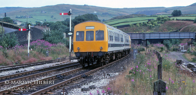 Class 101 DMU at Diggle