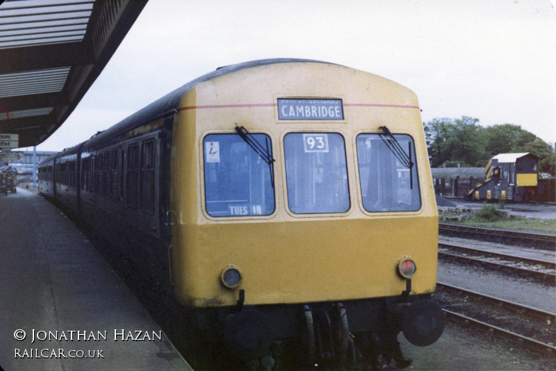 Class 101 DMU at Peterborough