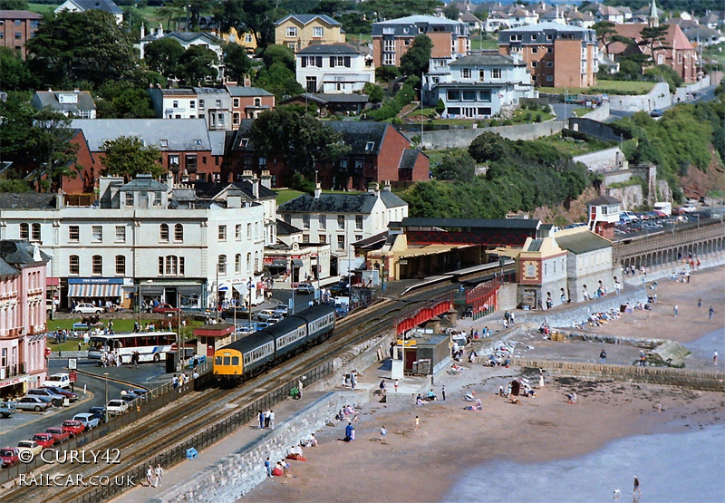 Class 101 DMU at Dawlish