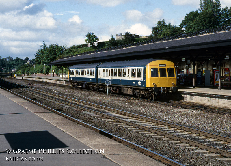 Class 101 DMU at Durham