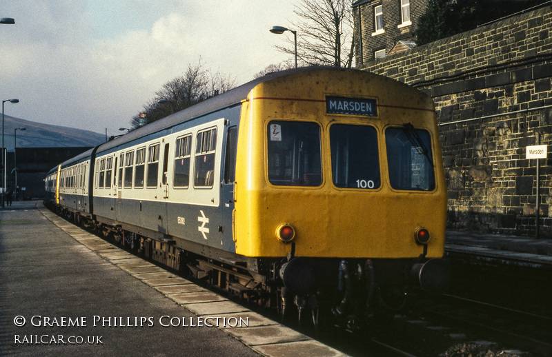 Class 101 DMU at Marsden