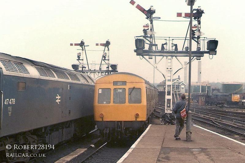 Class 101 DMU at Norwich