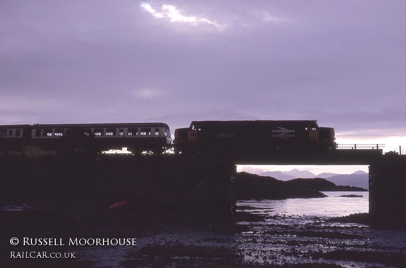 Class 101 DMU at Erbusaig Bay