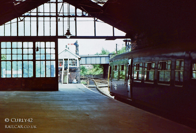 Class 101 DMU at Bishop Auckland