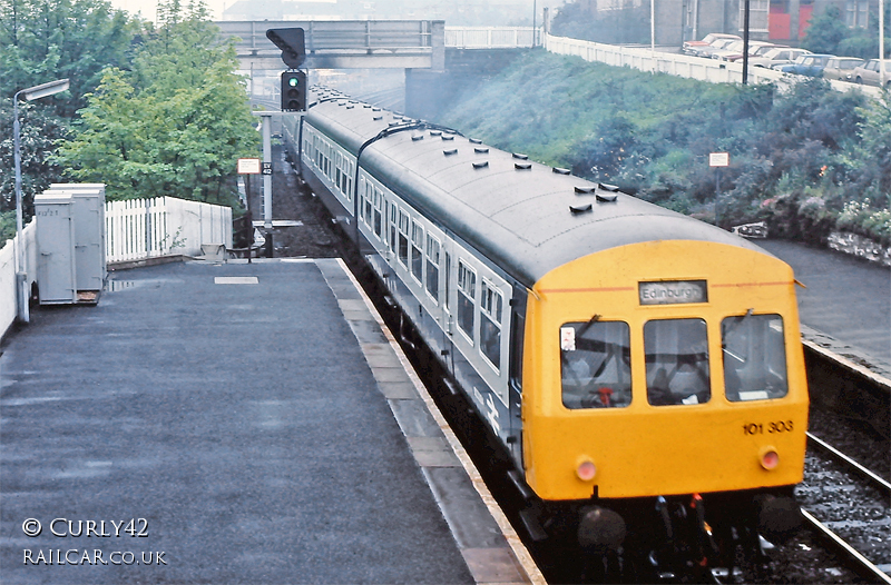 Class 101 DMU at Inverkeithing