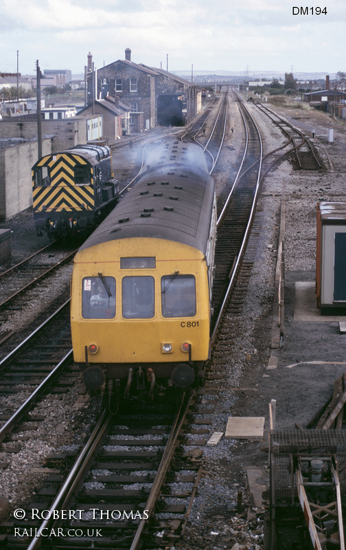 Class 101 DMU at Llanelli