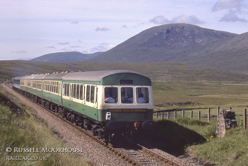 Class 101 DMU at Loch Gowan