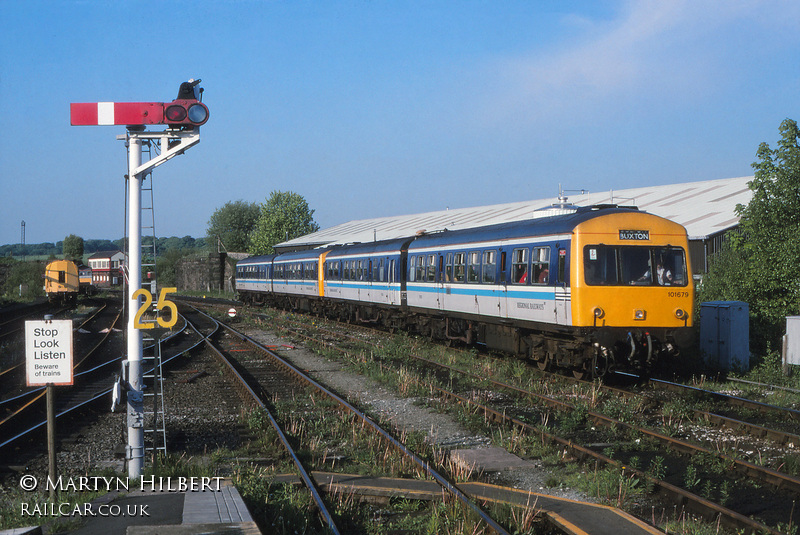 Class 101 DMU at Buxton