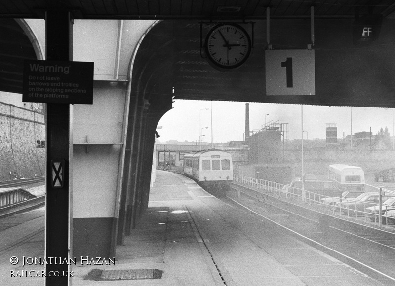 Class 101 DMU at Bradford Interchange