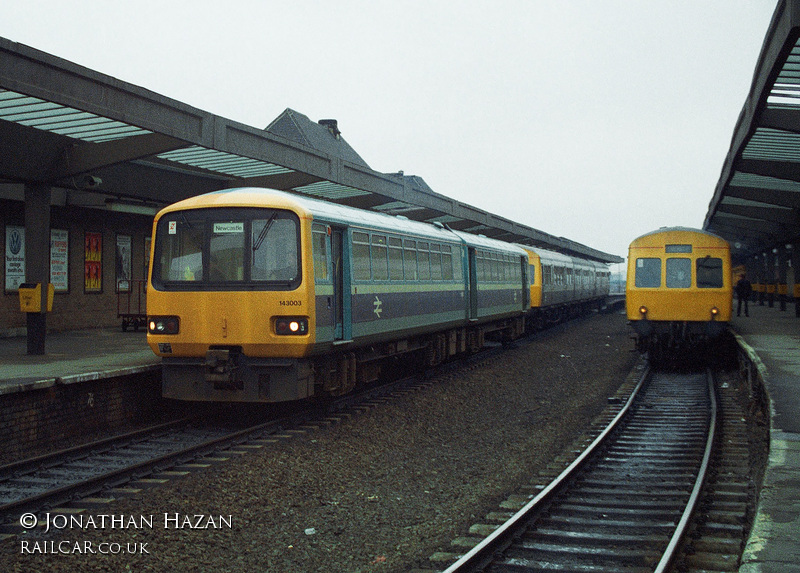 Class 101 DMU at Middlesbrough