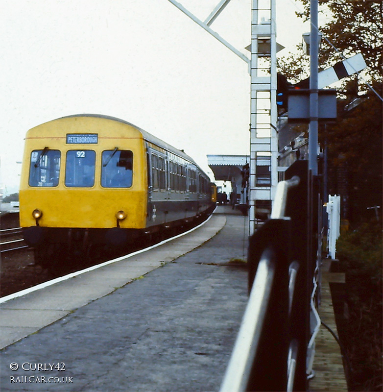 Class 101 DMU at Ely