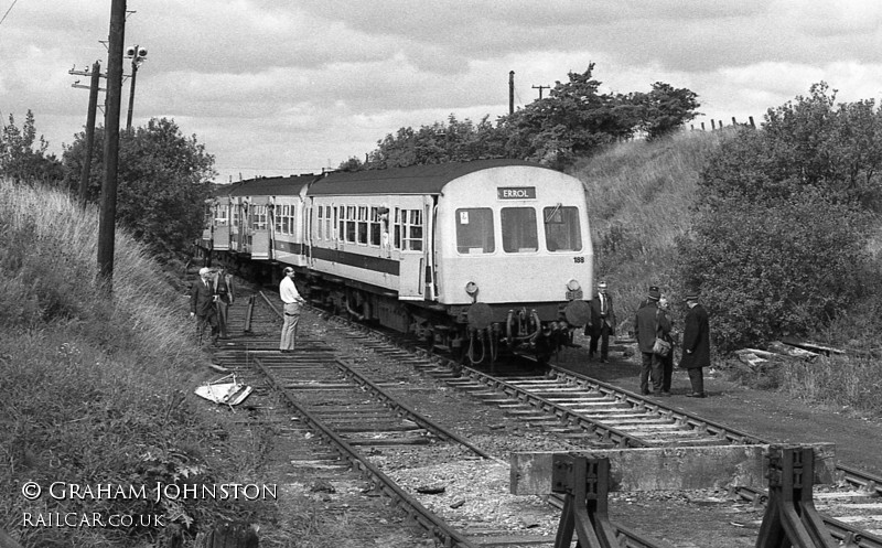 Class 101 DMU at Gunnie (Coatbridge)