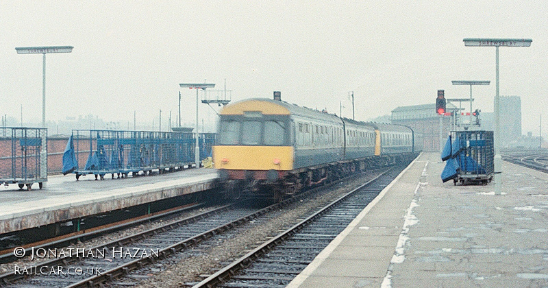 Class 101 DMU at Shrewsbury