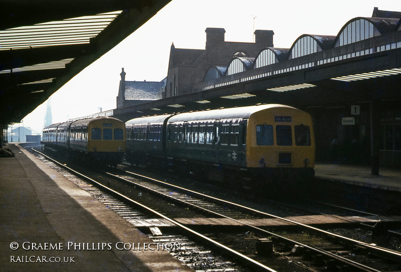 Class 101 DMU at Middlesbrough