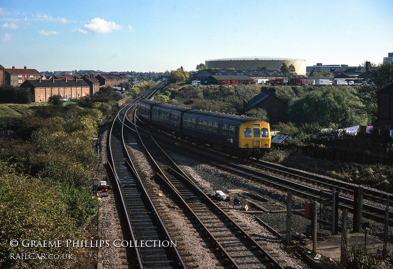 Class 101 DMU at South Gosforth