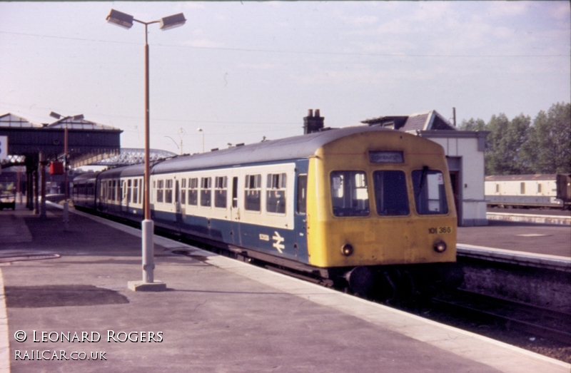 Class 101 DMU at Stirling