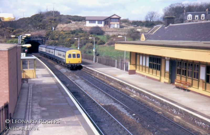 Class 101 DMU at North Queensferry