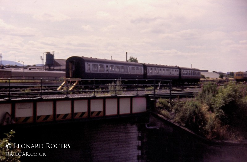 Class 101 DMU at Haymarket depot