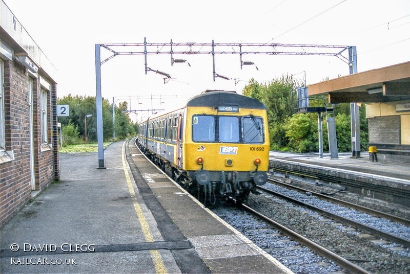 Class 101 DMU at Kidsgrove