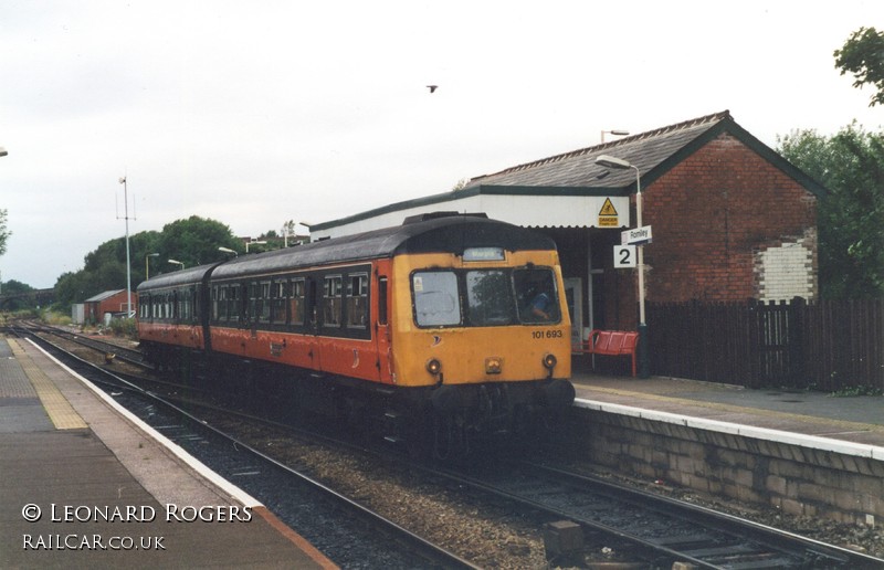 Class 101 DMU at Romiley