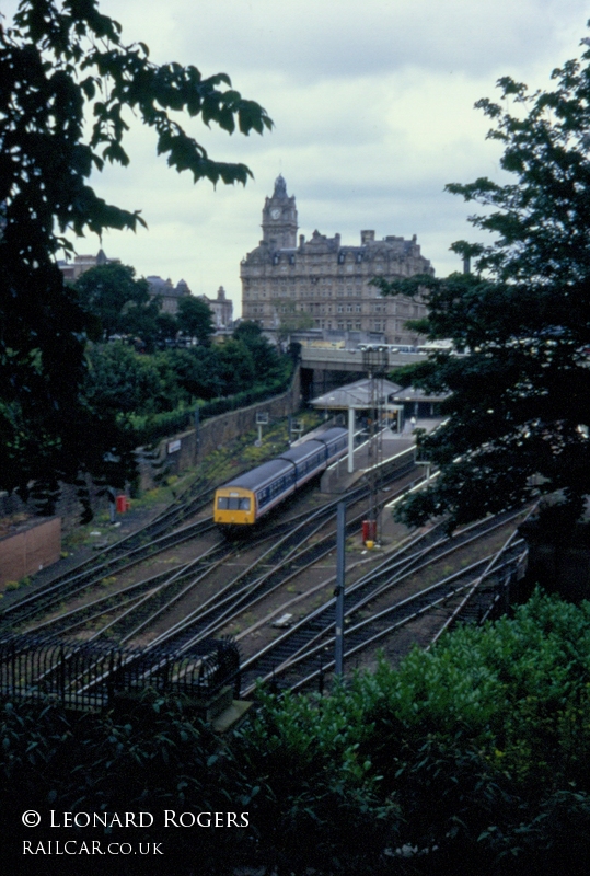 Class 101 DMU at Edinburgh Waverley