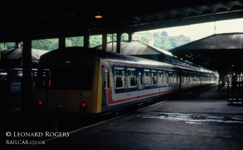 Class 101 DMU at Edinburgh Waverley