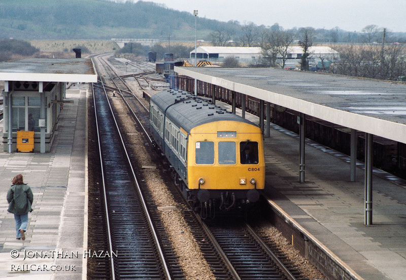 Class 101 DMU at Whitland