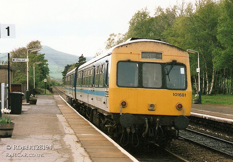 Class 101 DMU at Hope