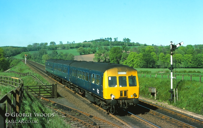 Class 101 DMU at Markinch