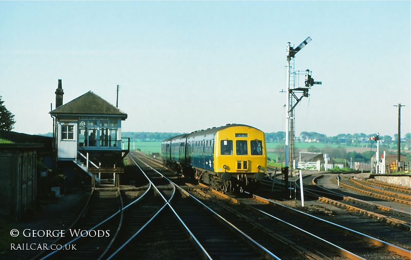 Class 101 DMU at Markinch