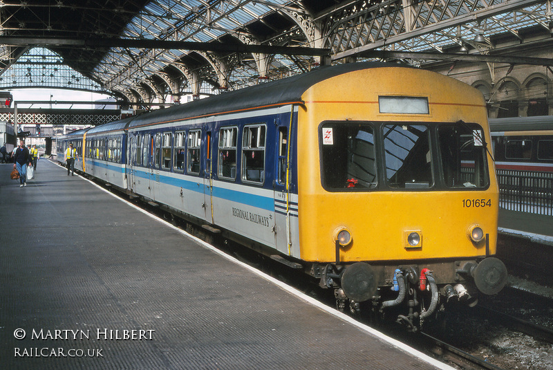 Class 101 DMU at Preston