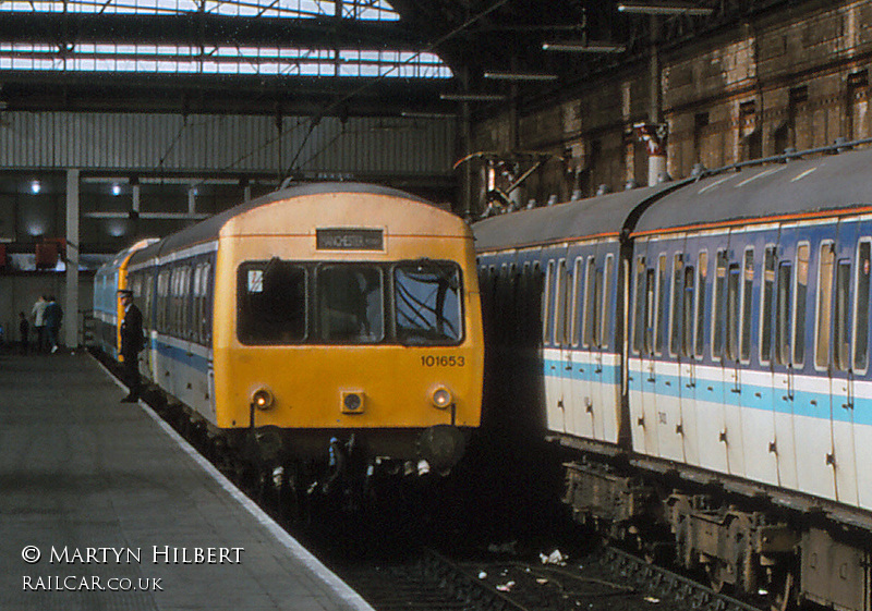 Class 101 DMU at Manchester Piccadilly