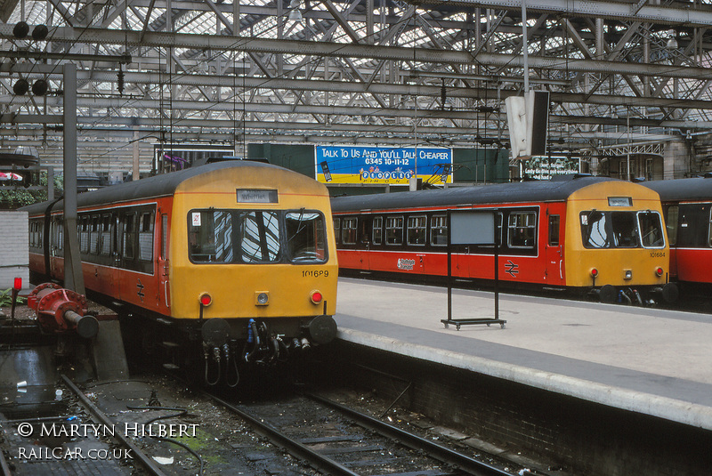 Class 101 DMU at Glasgow Central