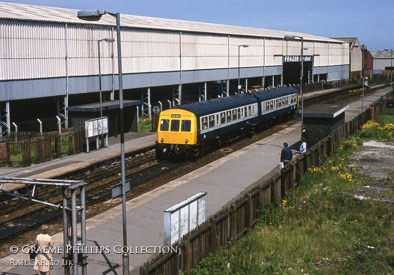 Class 101 DMU at Hebburn