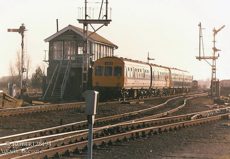 Class 101 DMU at Ely