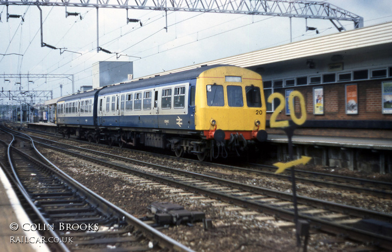 Class 101 DMU at Colchester