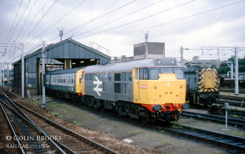 Class 101 DMU at Colchester depot