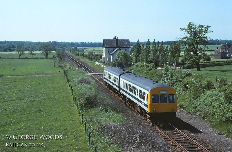 Class 101 DMU at Goldsborough