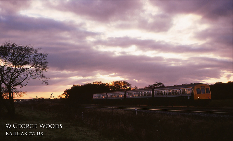 Class 101 DMU at Copmanthorpe