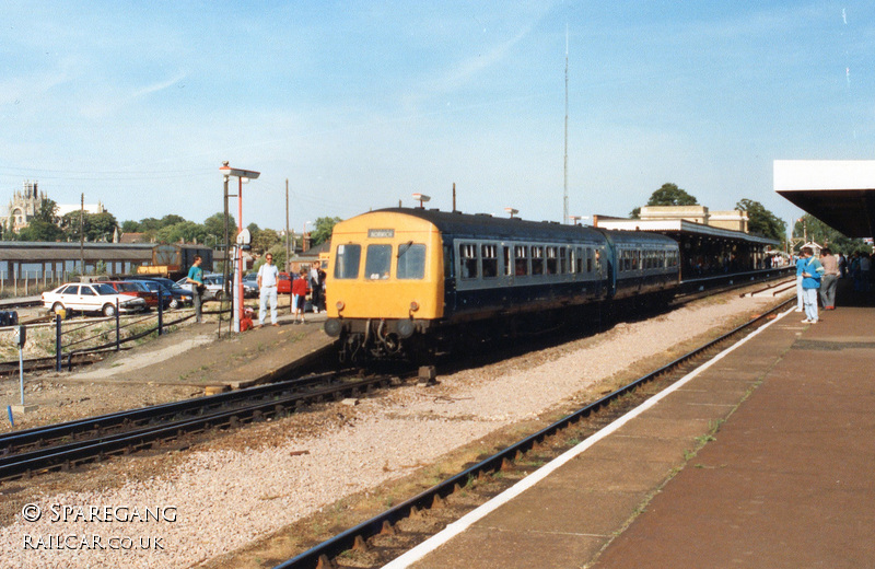 Class 101 DMU at Ely