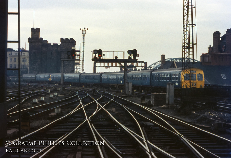 Class 101 DMU at Newcastle