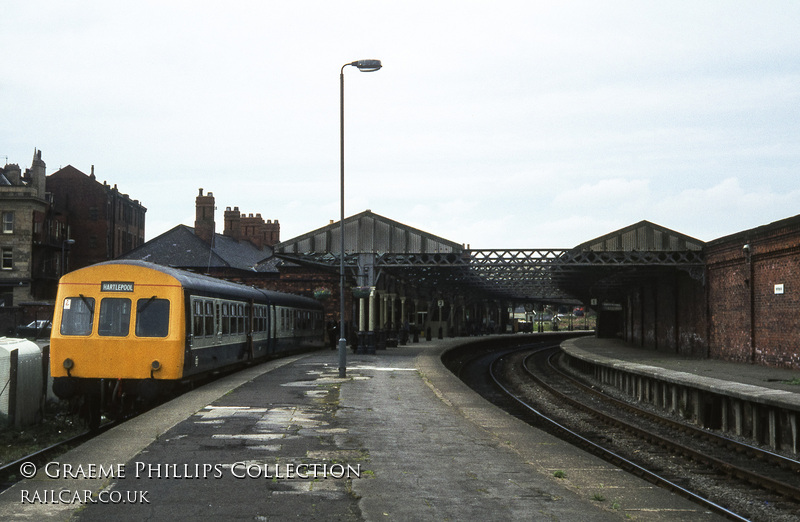 Class 101 DMU at Hartlepool