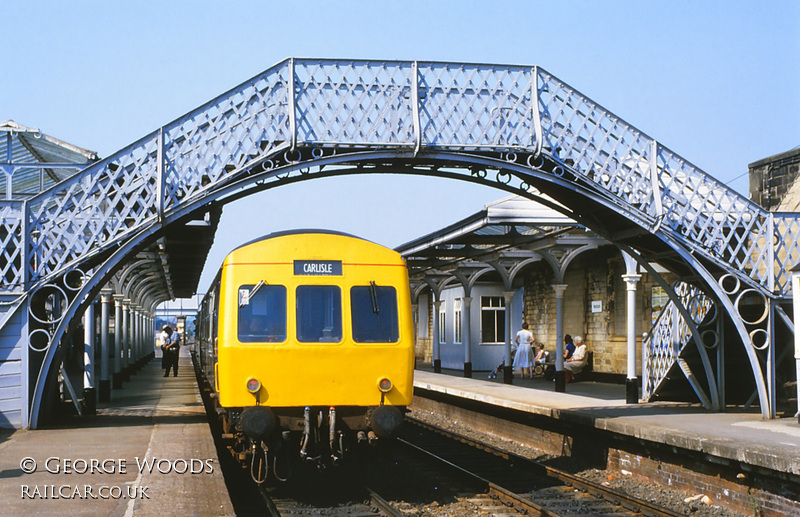 Class 101 DMU at Hexham