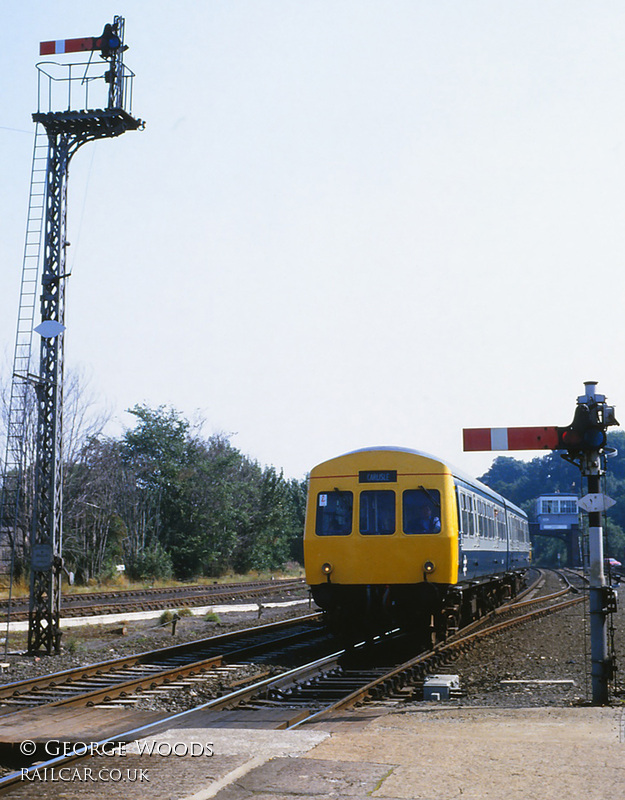 Class 101 DMU at Hexham