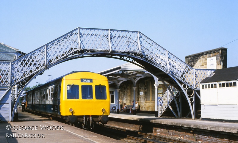 Class 101 DMU at Hexham