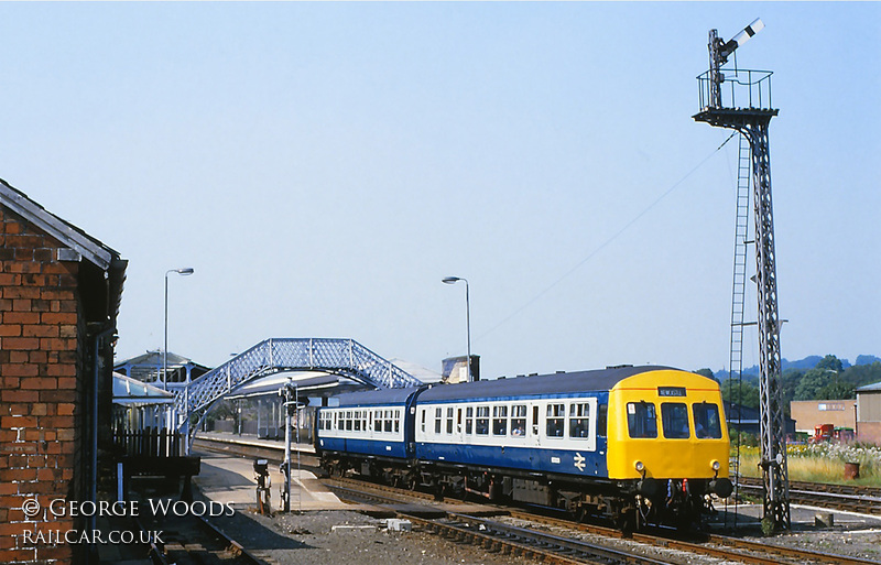 Class 101 DMU at Hexham