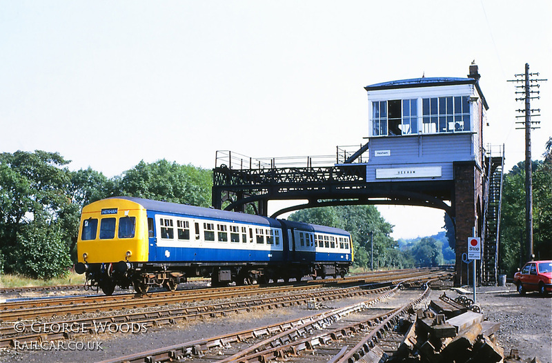 Class 101 DMU at Hexham