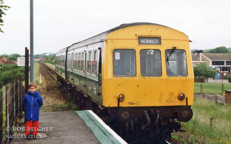 Class 101 DMU at Sheringham